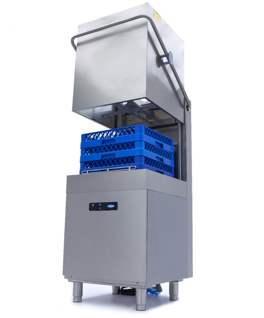 Korbová myčka nádobí, koš 500 × 500 mm